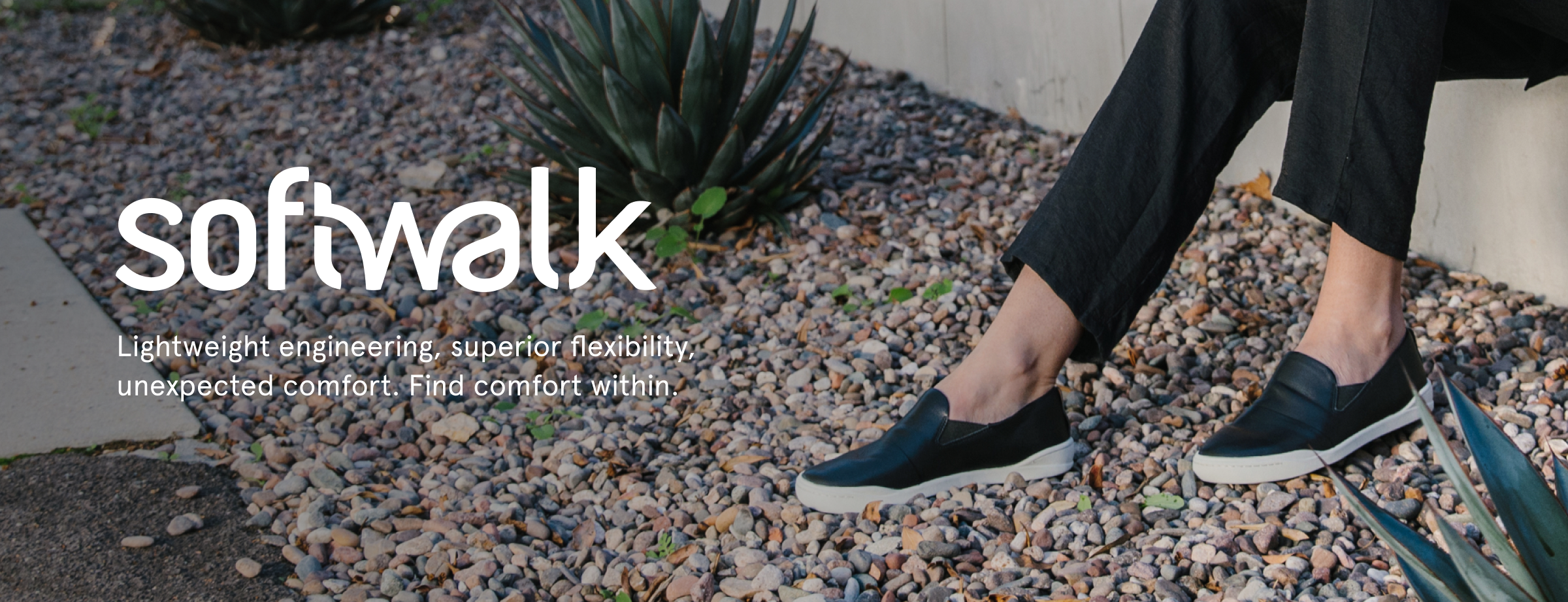 Softwalk Lightweight engineering, superior flexibility, unexpected comfort. Find comfort within.