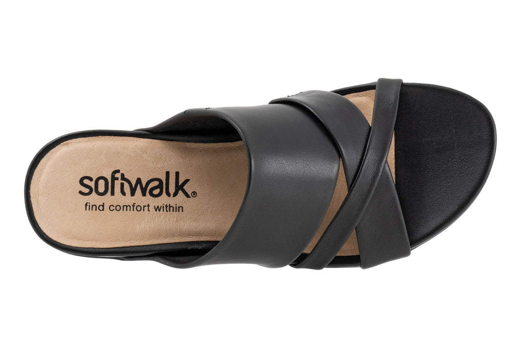 revidere kylling Lege med SoftWalk Taraz Women's Slide Sandal – WalkingCo