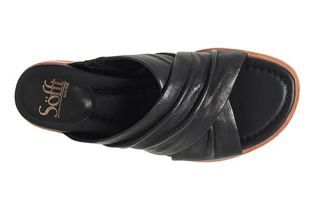 Sofft black sandals hotsell