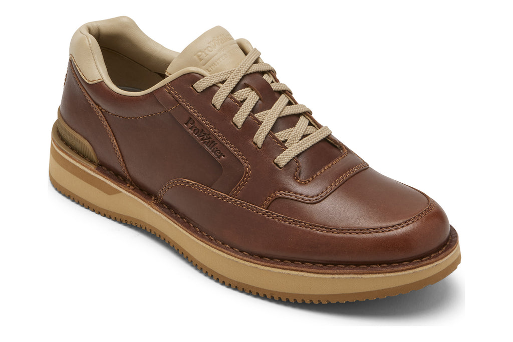 Rockport Men’s Brown Leather Prowalker Shoes 10.5 K71020 Vibram Soles Rocsports by Rockport ProWalker with Vibram sole men main image 4