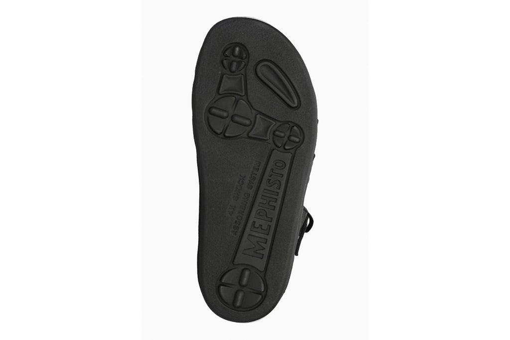 Mephisto Sam Black Grain Comfort Fisherman Sandal Men\'s sizes 37 Mephisto Sam Fisherman Sandal (Men) | Nordstrom main image 4