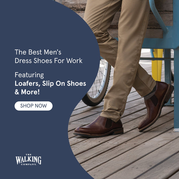 The Best Men's Dress Shoes For Work: featuring a photo of men's loafers.