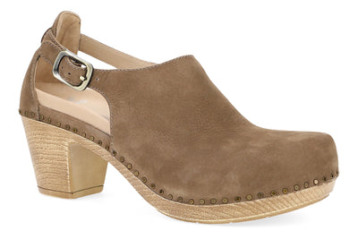 Sassy in Morel Milled Nubuck - side view