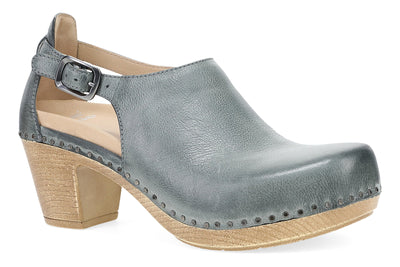 Sassy in Slate Milled Burnished - side view