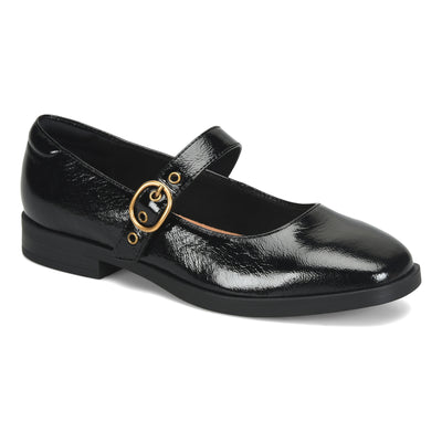 Brewer in Black Patent - side view