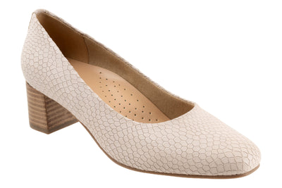 Daria in Ivory Snake - side view