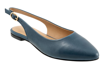 Evelyn in Blue - side view