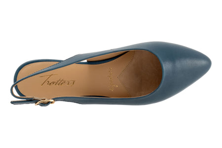 Evelyn in Blue - top view