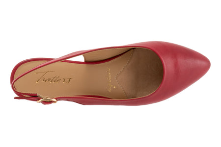 Evelyn in Red - top view