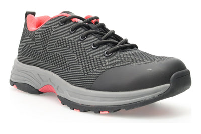 Cora in Black Hot Pink - side view