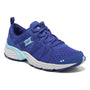 Sneaker, blue mesh with light blue accents, Ryka Hydro Sport womens water shoe, shown on white background.