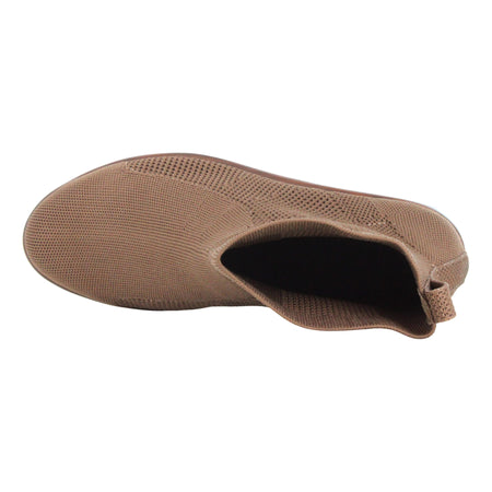Auster in Brown Cedar Knit - top view