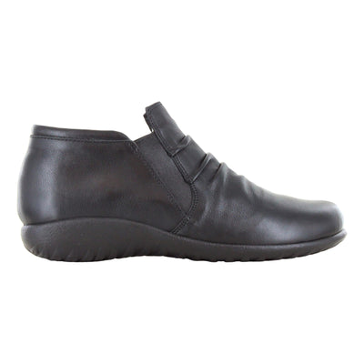 Terehu in Black Water Resistant Leather - side view