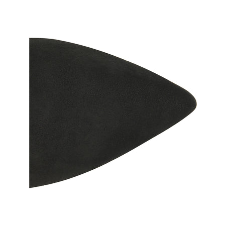 Suzan in Black Suede - top view