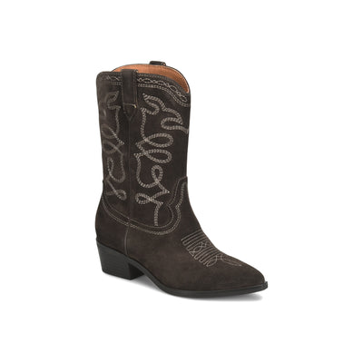 Carolynn in Lince Dark Brown - side view