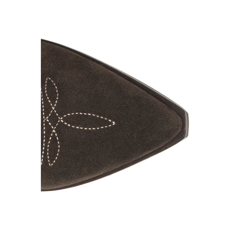 Carolynn in Lince Dark Brown - top view