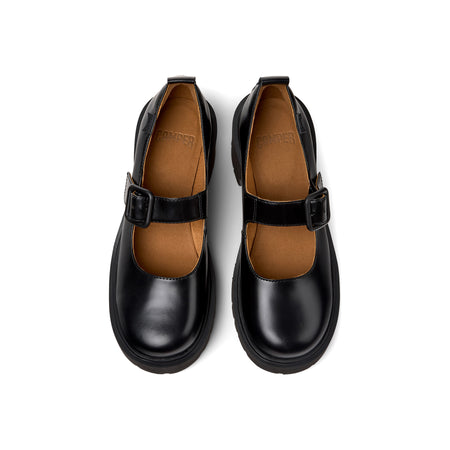 Milah Mary Jane in Black - top view