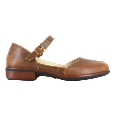 Amihan in Truffle Brown Leather - side view