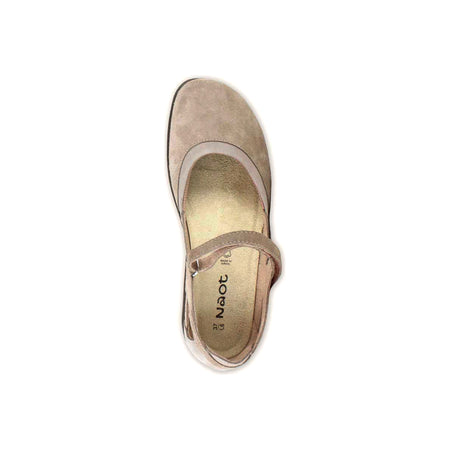 Tekapo in Almond Suede-Stone Nubuck - top view