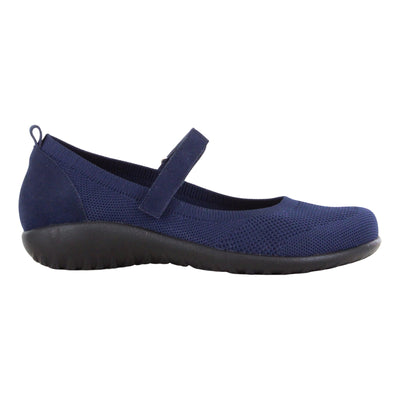 Taranaki in Navy Knit - side view