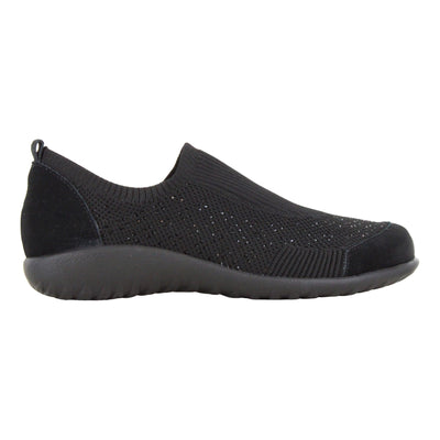 Reo in Black Knit - side view