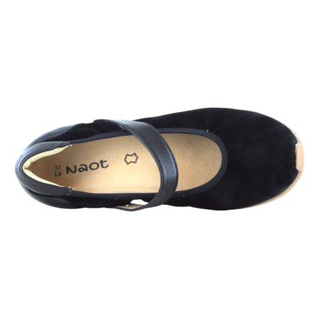 Pure in Black Noir Suede Combo - top view
