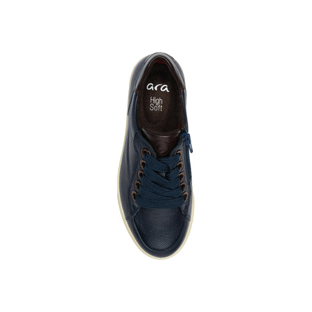 Flora in Navy Cacao - top view