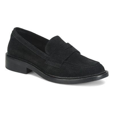 Mara in Black Suede - side view