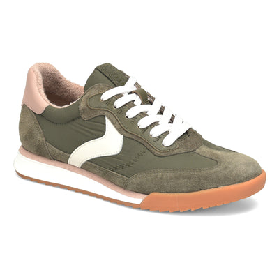 Kat in Olive - side view