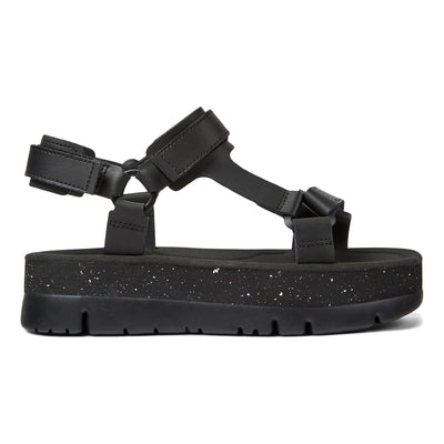 Oruga Up Strap in Black - side view