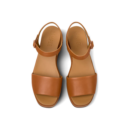 Misia in Medium Brown - top view