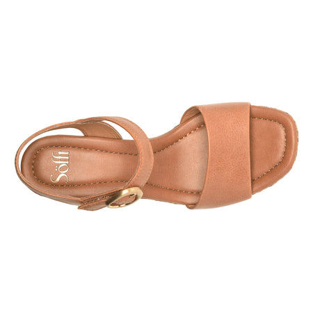 Inez Leather in Luggage - top view