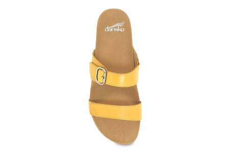 Justine in Yellow Calf - top view