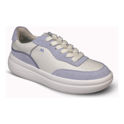 Nyla in White Ice Blue - side view