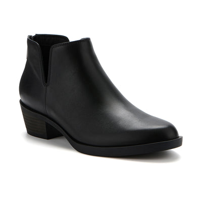 Mesa Rear Zip Metatarsal in Black - side view