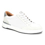 Shoe, Align Jenson: grey leather with perforated upper, suede toe, slip-resistant sole, comfort insole visible.