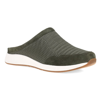 Claudia in Olive Mesh - side view
