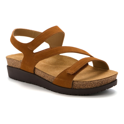Algarve Strap in Pecan - side view