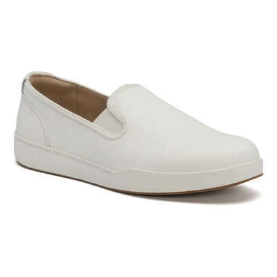 Ayla Metatarsal White Leather Metatarsalgia