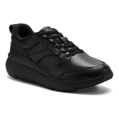 Mxv Shift Leather Metatarsal in Black - side view