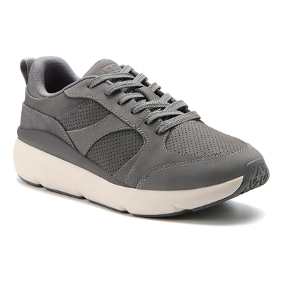Mxv Shift Leather Metatarsal in Grey - side view