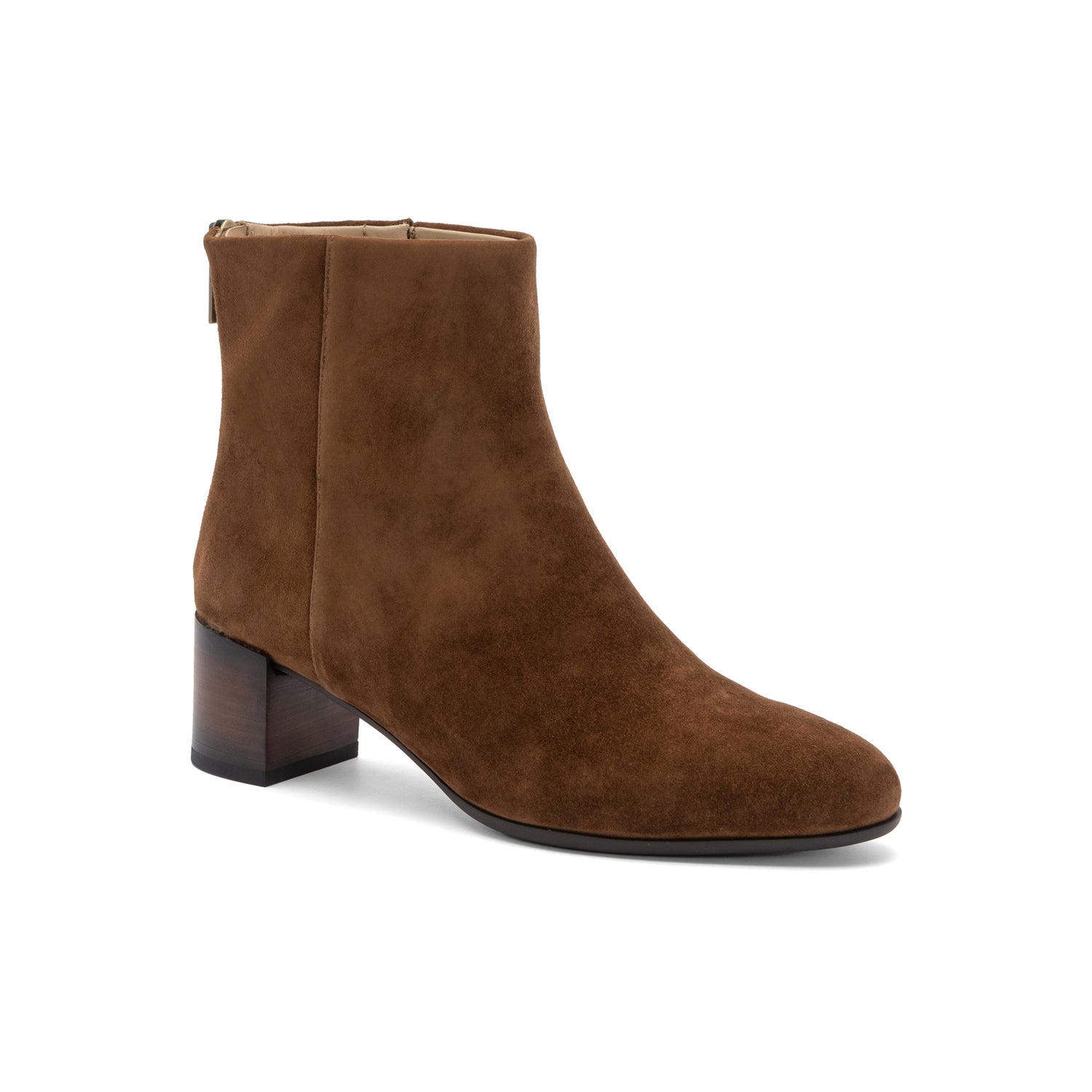Plaza Back Zip Caramel Metatarsalgia
