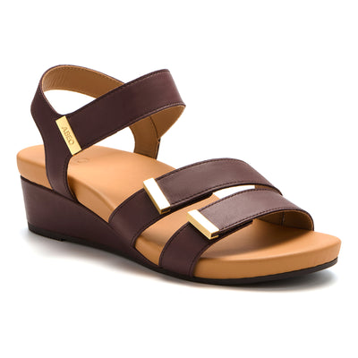 Riviera II Strap Metatarsal in Brown - side view