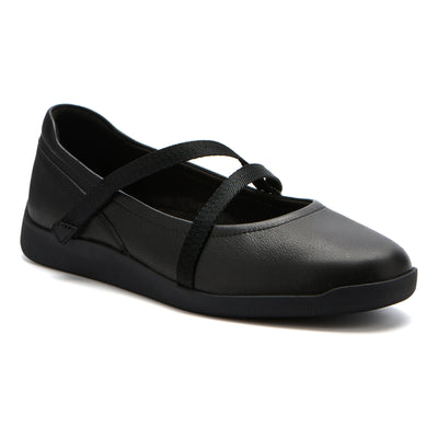 Vela Mary Jane in Black - side view