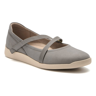 Vela Mary Jane Metatarsal in Grey - side view