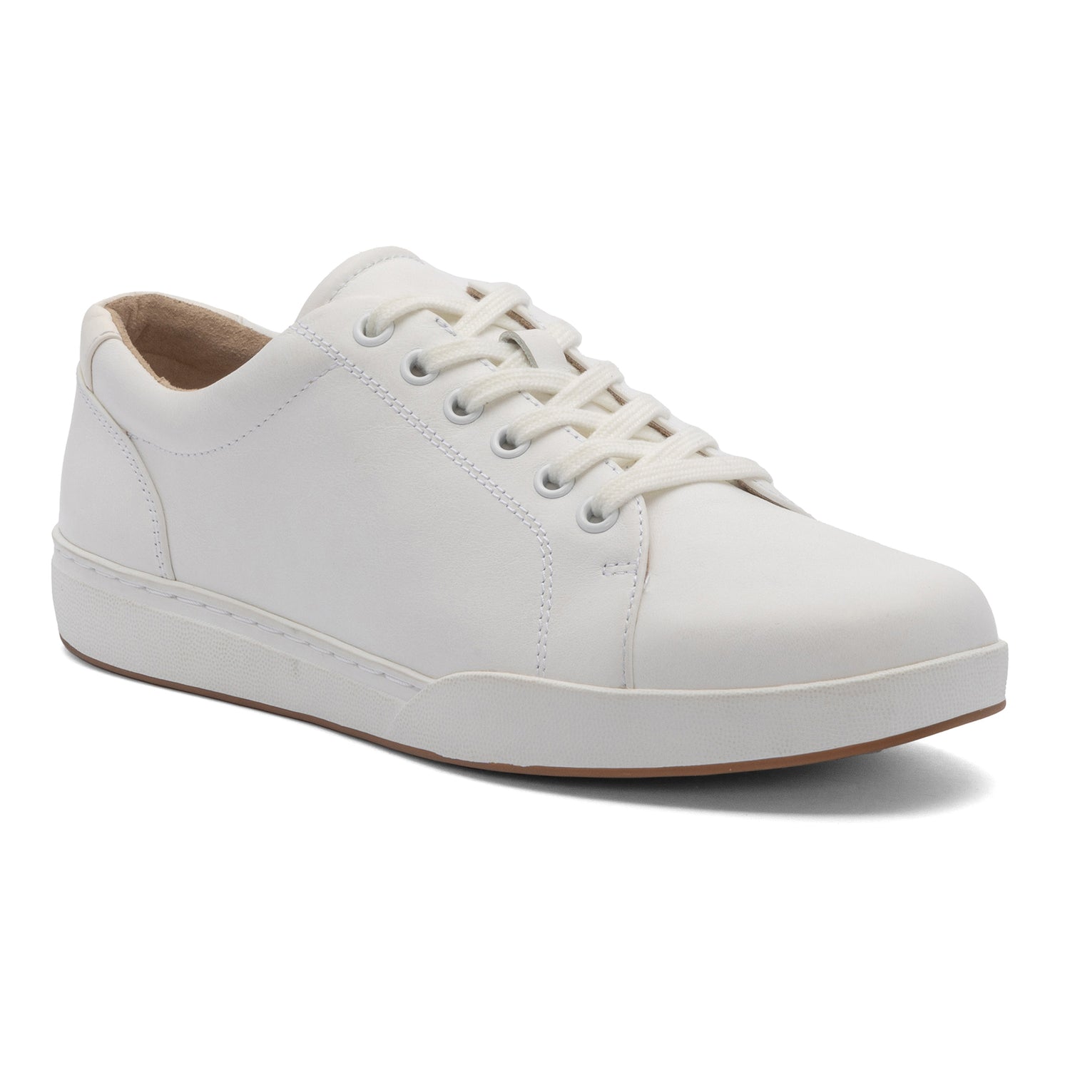 Addie Metatarsal White Leather Metatarsalgia