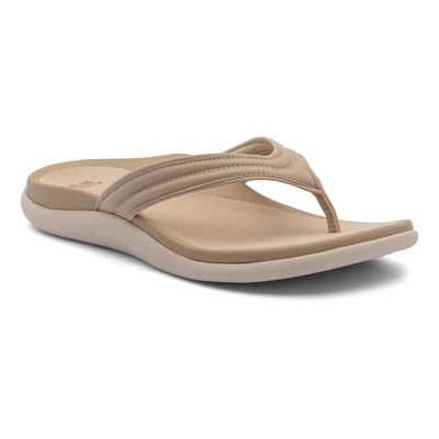 Laguna Thin Strap in Sand - side view