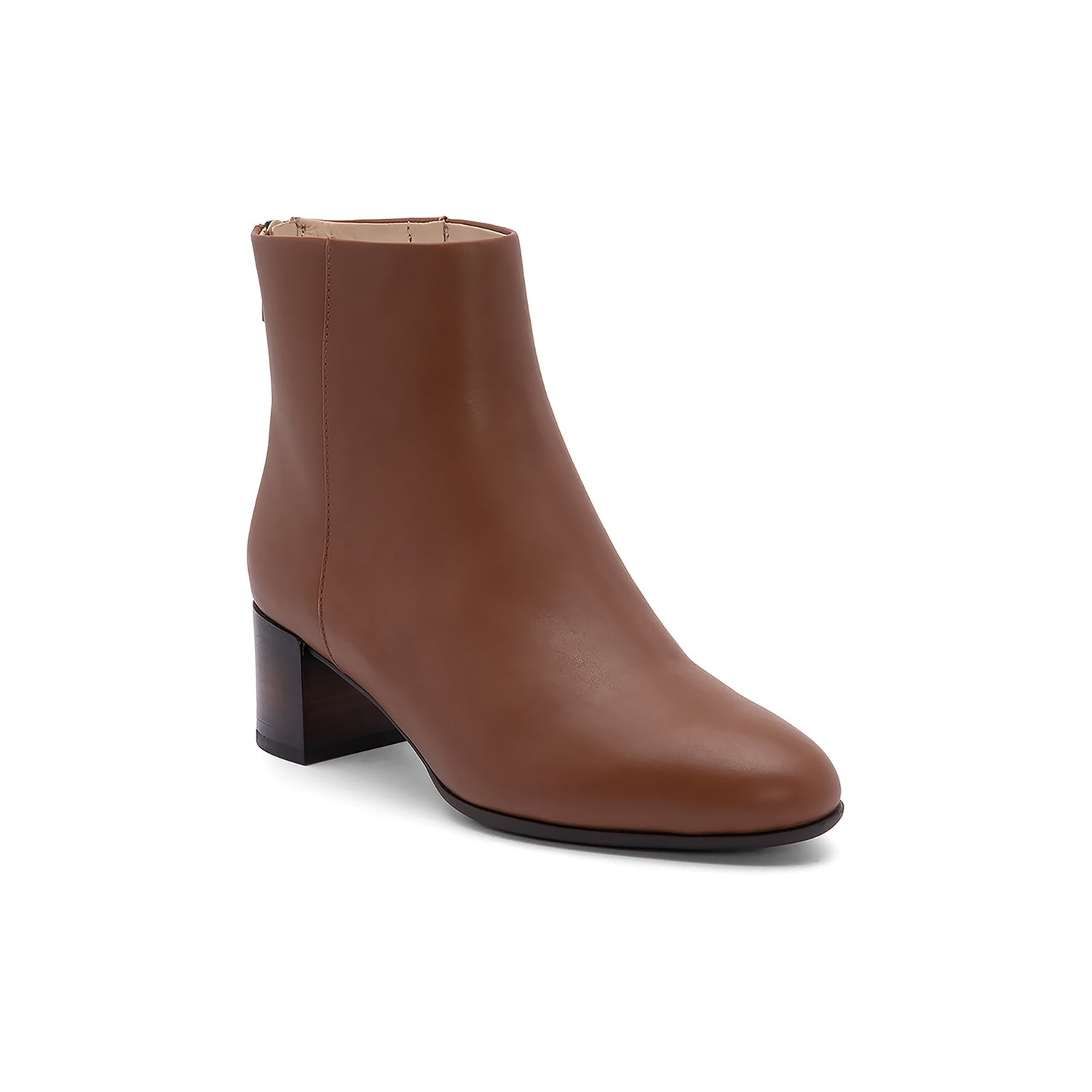 Plaza Back Zip Dark Tan Metatarsalgia