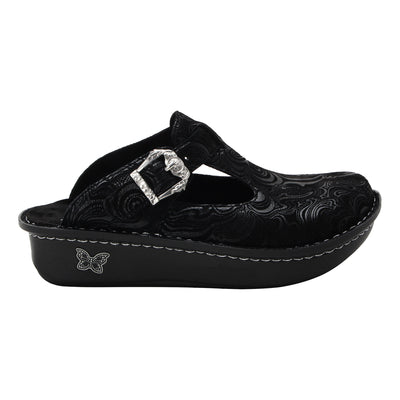 Classic in Swirling Black - side view