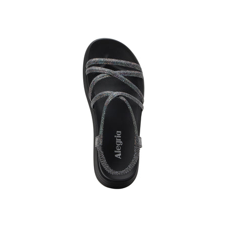 Audie in Phosphorescence Black - top view